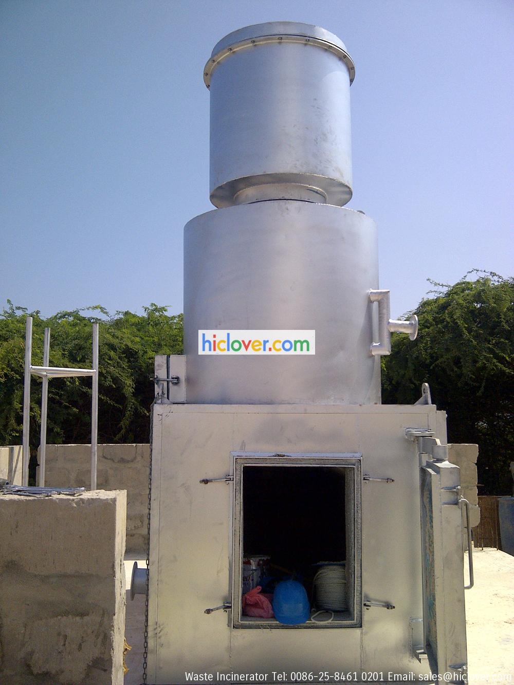 HICLOVER Incinerator 300 kg incinerator HICLOVER