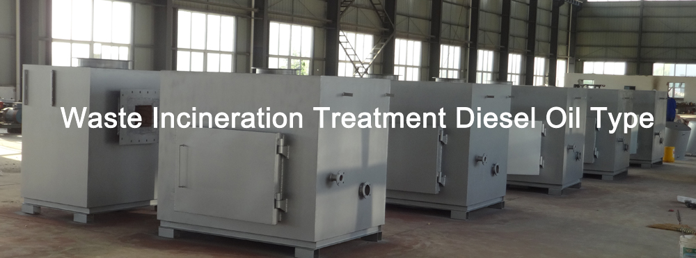 Waste Incineration Treatment Diesel Oil type Model TS150