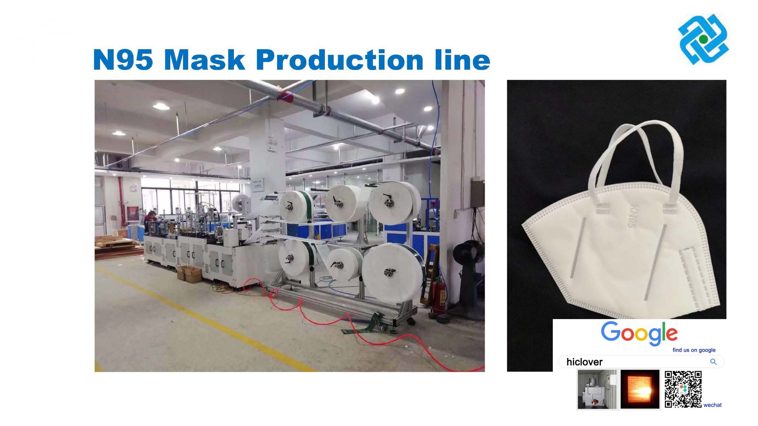 N95 Face Mask Machine Production Line on Sale Now! 0,000USD per set