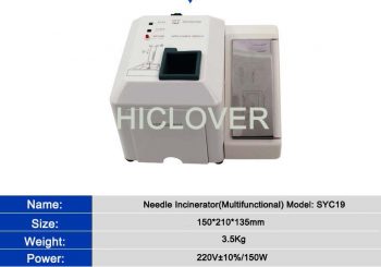 Needle Incinerator(Needle & Syringe Destroyers) and Micro Incinerator for COVID 19 waste