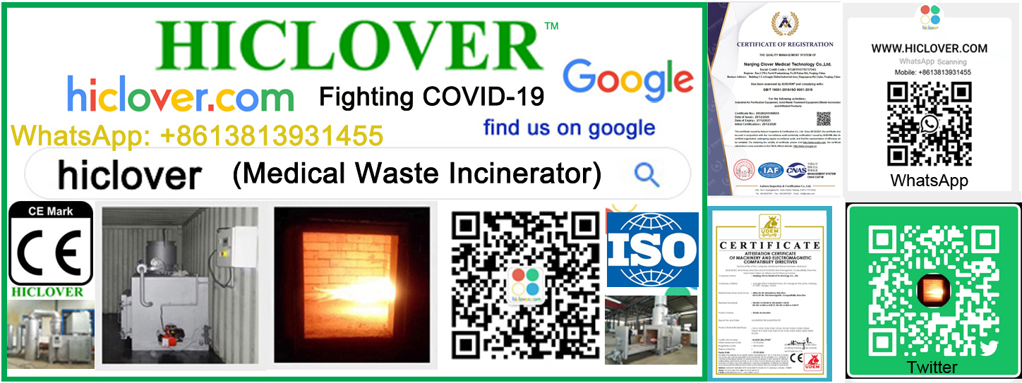 30 kgs medical waste incinerators for covid19 waste