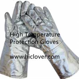 High Temperature Protection Gloves and High Temperature Protection Masks for incinerator operation