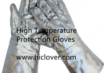 High Temperature Protection Gloves and High Temperature Protection Masks for incinerator operation