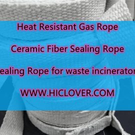 Sealing Rope for waste incinerators Heat Resistant Gas Rope