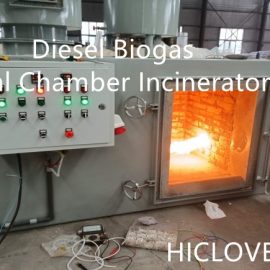 Diesel Biogas Dual Chamber Incinerator