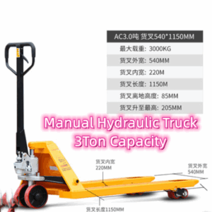 Manual Hydraulic Truck 3Ton Capacity
