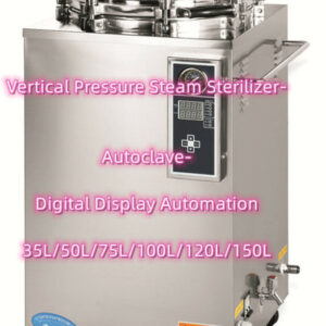75Liters-Vertical Pressure Steam Sterilizer-Autoclave-Digital Display Automation