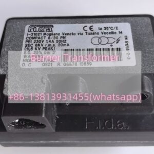 Burner Electrical Ignition Transformer Brand Fida
