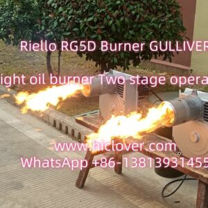 Riello RG5D Burner GULLIVER Light oil burner Two stage operation