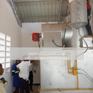 HICLOVER Incinerator Model YD300: High-Capacity Waste Treatment with Intelligent PLC Control