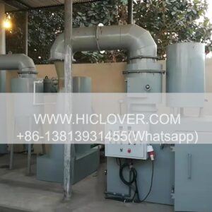 HICLOVER Incinerator Model TS50 with Wet Scrubber System