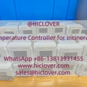 Temperature controller for waste incinerator temperature control