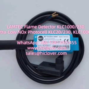 LAMTEC Flame Detector KLC1000/230, Ultra-Low NOx Photocell KLC20/230, KLC1000 UV