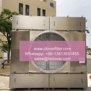 Automatic Roll Air Filter Workshop Corridor Ventilation Equipment