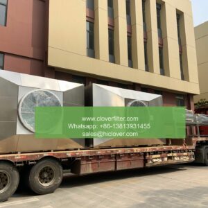 Roller Shutter Filter Design Line Choke Custom Paper Automatic Roll Air Filter