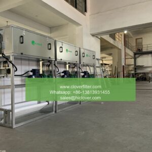 Roller Shutter Filter Design Line Choke Custom Paper Automatic Roll Air Filter